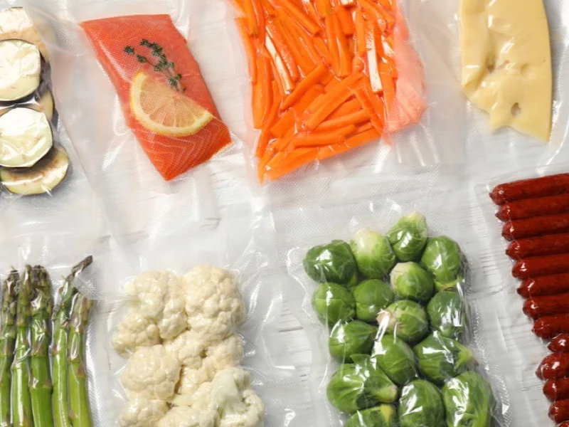 Food packaging heat seal testing — lidstock and snack bag SIT testing