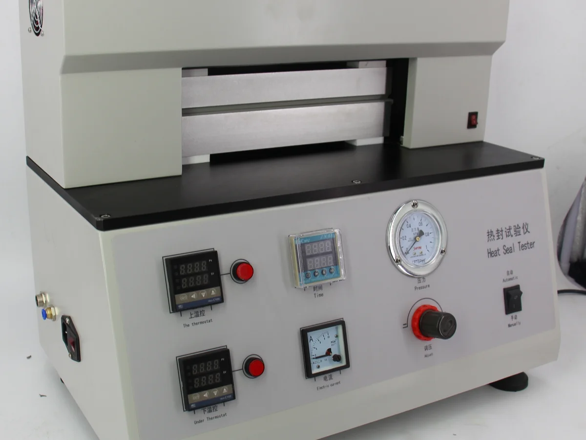STH-3 manual heat seal tester for entry-level ASTM F88 testing
